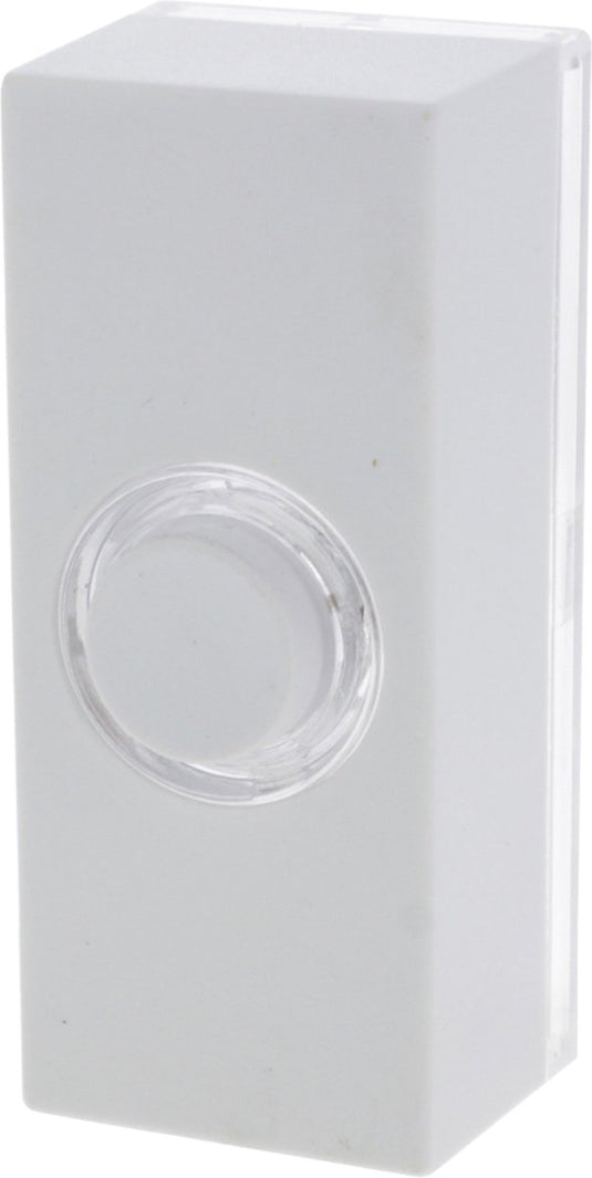 Bouwkern honeywell beldrukker d534we - bedraad - verlicht lightspot - 17 volt, 0,1 a - alleen geschikt voor laagspanning - kunststof behuizing - afmetingen 2,4 x 2,6 x 6 cm - kleur wit - 2 jaar garantie