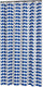 Sealskin whale douchegordijn 180x200 cm - peva - blauw