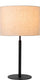 Lucide maya - tafellamp - ø 26 cm - 1xe27 - beige - japandi