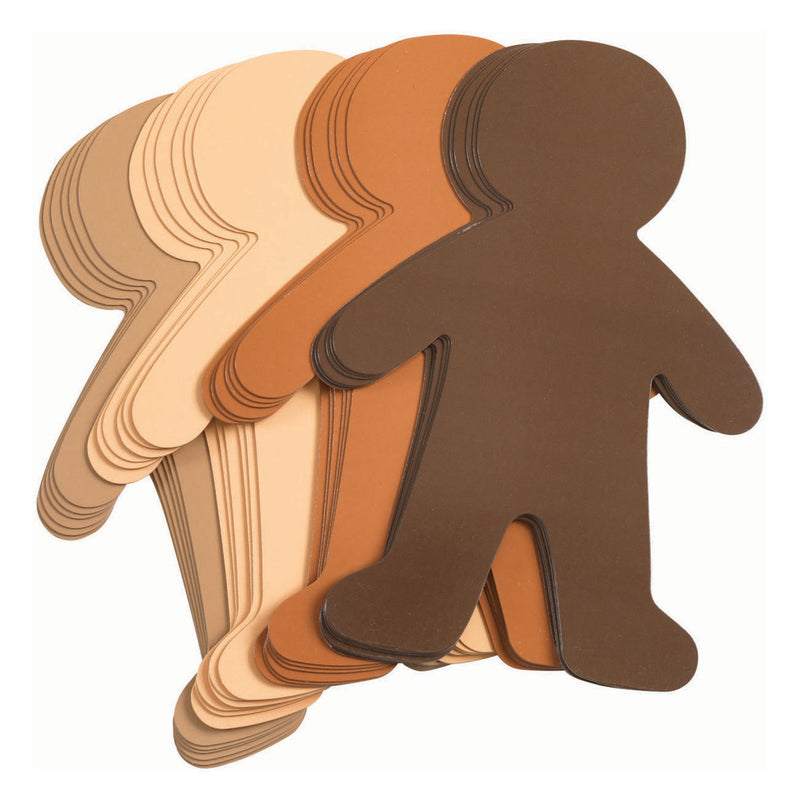 Load image into Gallery viewer, Colorations - colours like me grote mensen vormen, set van 24 (4 kleuren)

