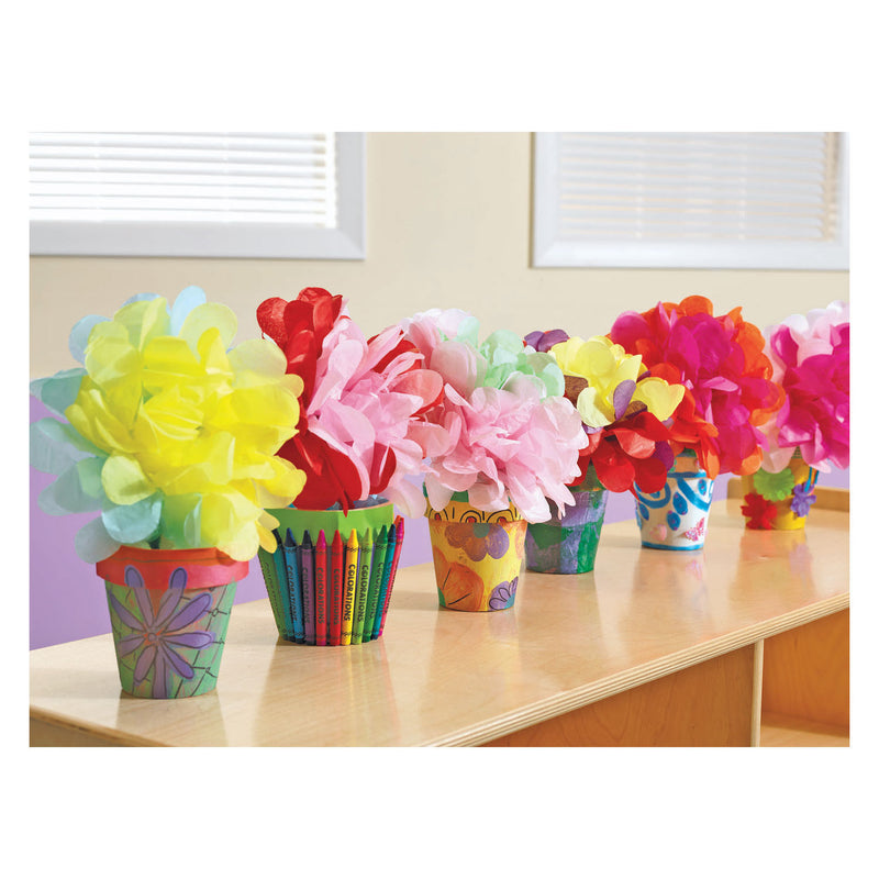 Load image into Gallery viewer, Colorations - versier je eigen bloempotje papier-mache, set van 10
