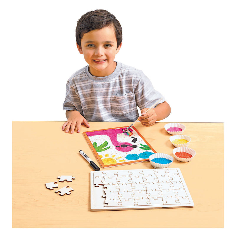 Load image into Gallery viewer, Maak je eigen Houten Puzzel, 6st.
