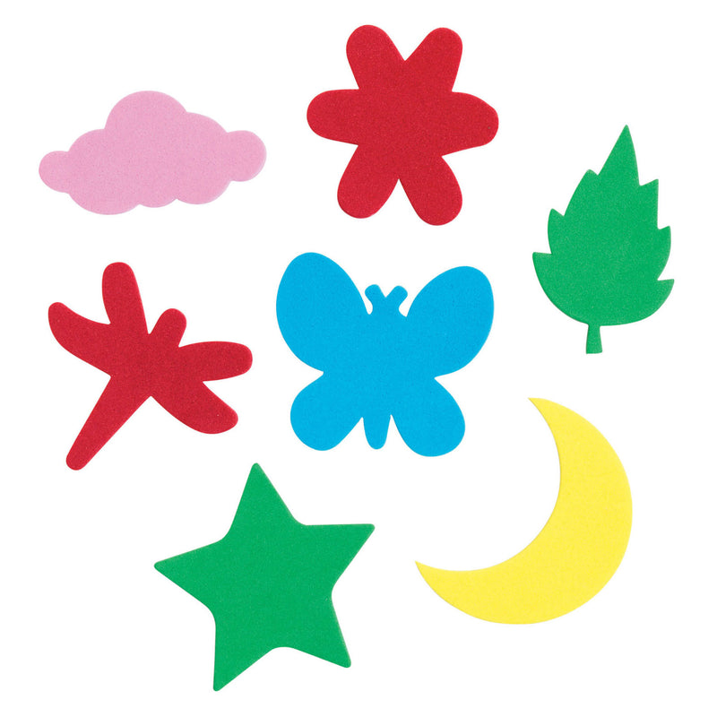 Load image into Gallery viewer, Colorations - zelfklevende foam vormen, 54st.
