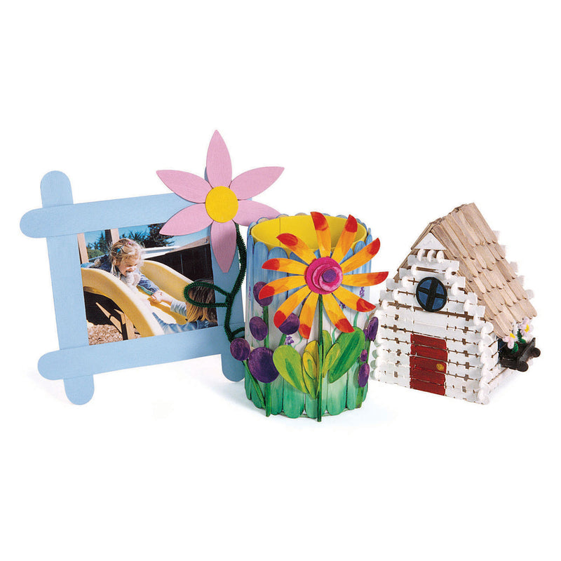 Load image into Gallery viewer, Colorations - houten knutselstokjes, 1000st.
