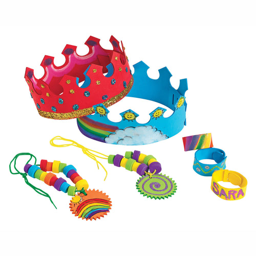 Colorations - maak en versier je eigen foam sieraden megapakket, 72 projecten