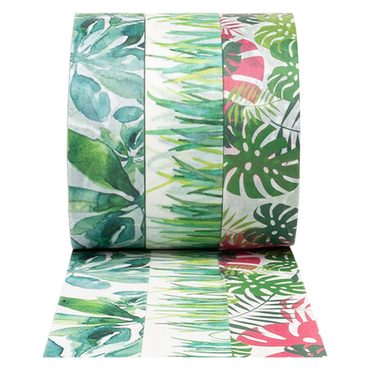 Colorations - washi tape planten 3 rollen, 5mtr.