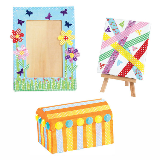 Colorations - tape stof en patronen, set van 12