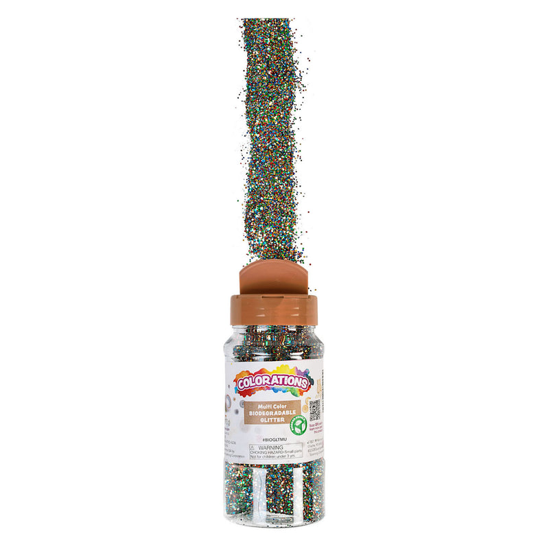 Load image into Gallery viewer, Colorations - biologische afbreekbare glitter - multi, 113 gram

