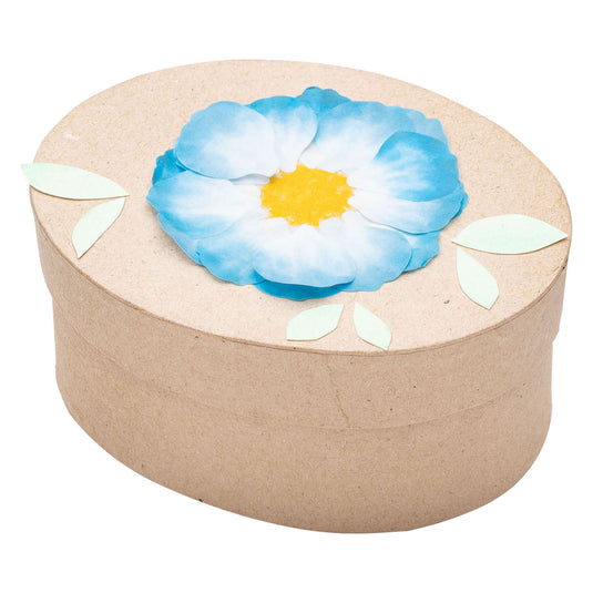 Colorations - washi stickers - blauwe bloemblaadjes, 80st.