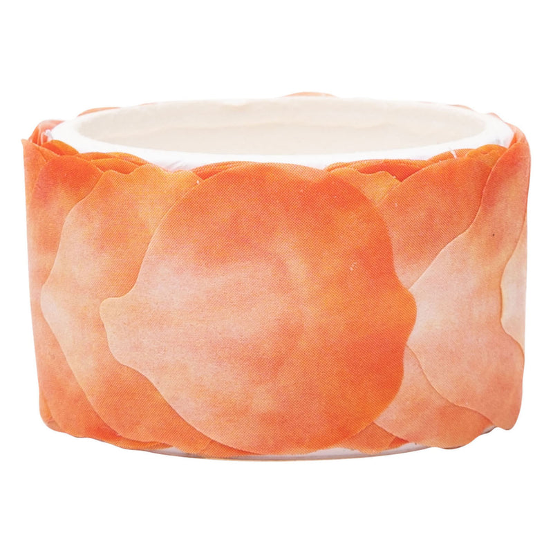 Load image into Gallery viewer, Colorations - washi stickers - oranje bloemblaadjes, 80st.
