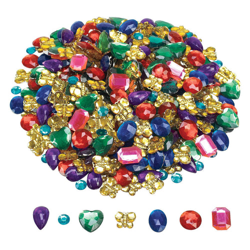 Colorations - glitterende strass steentjes groot, 453 gram