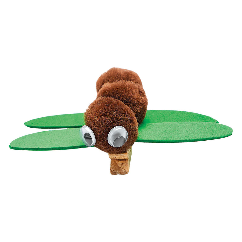 Load image into Gallery viewer, Colorations - pom poms bruin, 100st.
