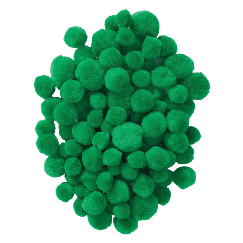 Load image into Gallery viewer, Colorations - pom poms groen, 100st.
