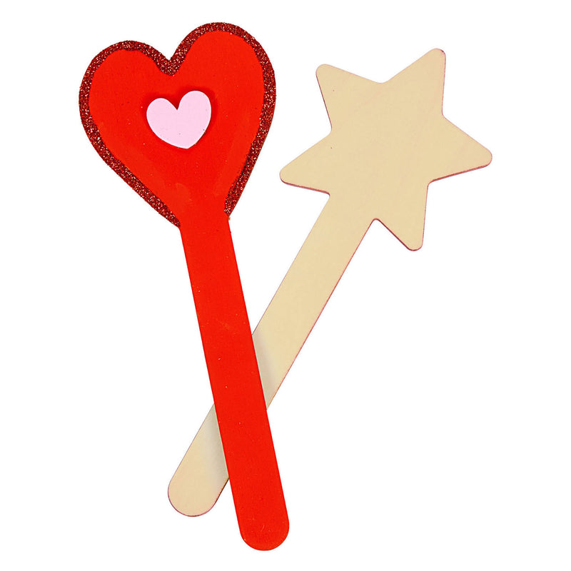 Load image into Gallery viewer, Colorations - diy houten stokvormen 4 designs, 20st.
