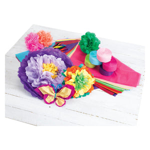Colorations - crepepapier slingers set 1, set van 6