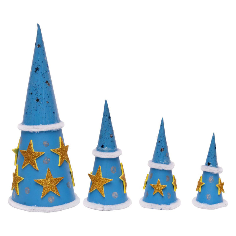 Load image into Gallery viewer, Colorations - papier-mache kegels - 8, 10, 12 cm, 30st.
