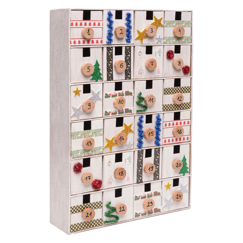 Load image into Gallery viewer, Colorations - papier-mache doos - adventskalender
