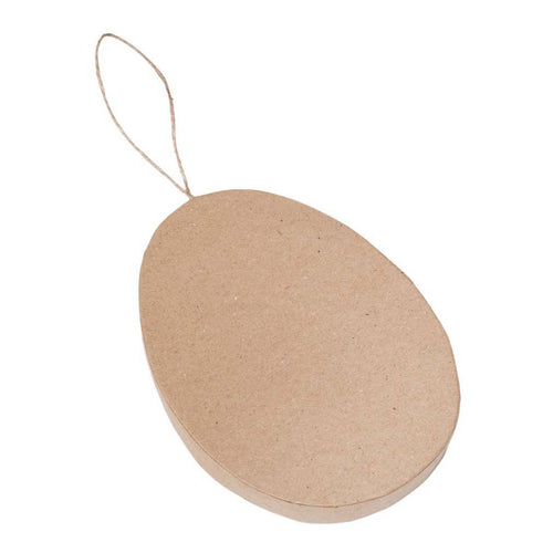 Colorations - papier-mache ei-ornamenten, 6st.