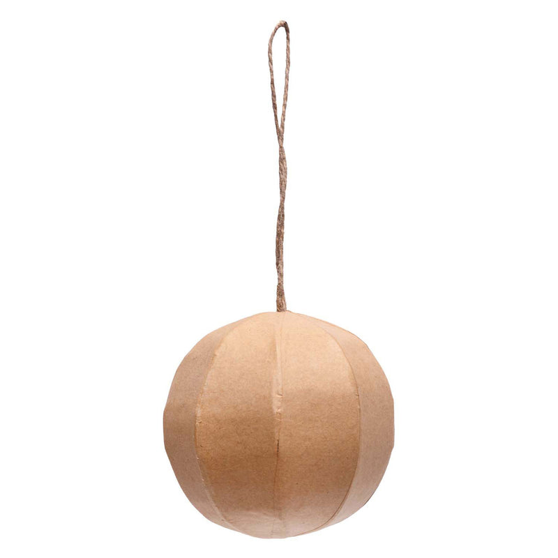 Load image into Gallery viewer, Colorations - papier-mache balornamenten, 6st.
