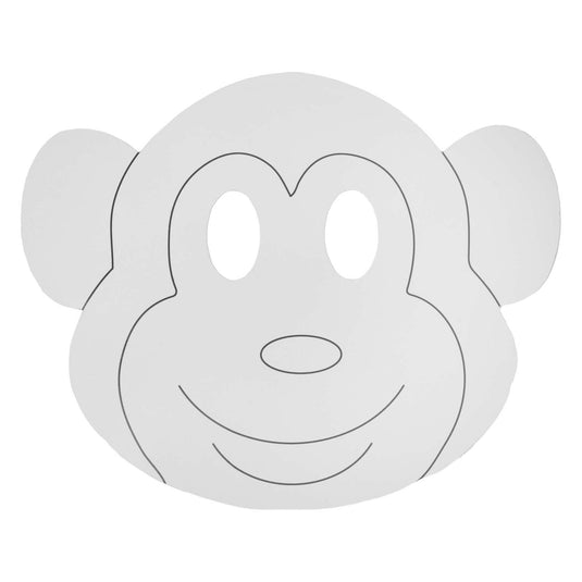 Colorations - papieren dierenmaskers, 16st.