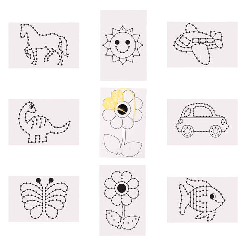 Colorations - naaikaarten, 48st.