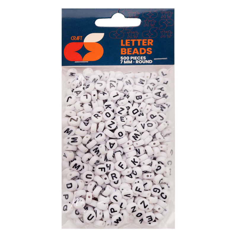 Load image into Gallery viewer, Colorations - ronde letterkralen, 500st.
