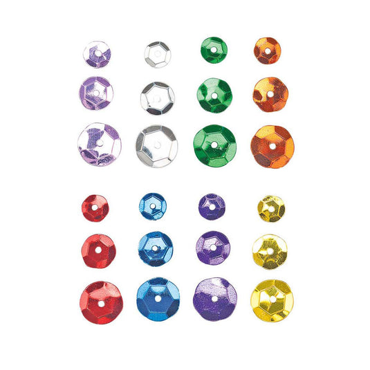 Colorations - pailletten set, 240 gram