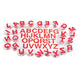Colorations - easy grip hoofdletters stempels, 26st.