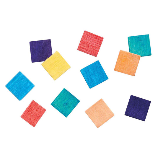 Colorations - houten mozaïek vierkantjes, 1000st.