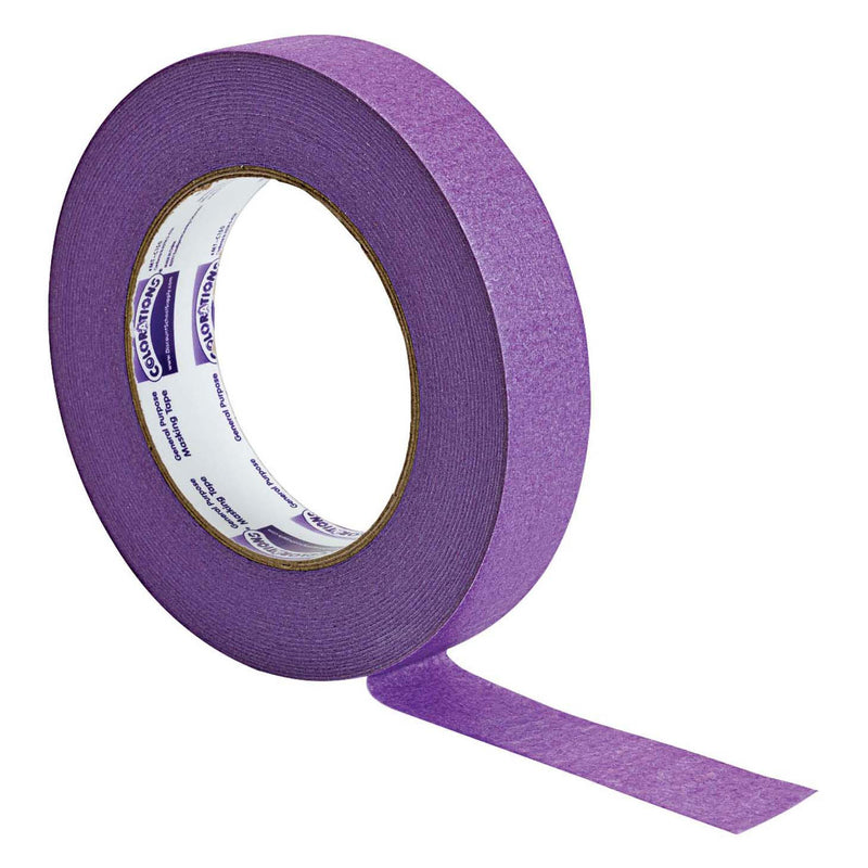 Load image into Gallery viewer, Colorations - afplaktape 2,5 cm - paars
