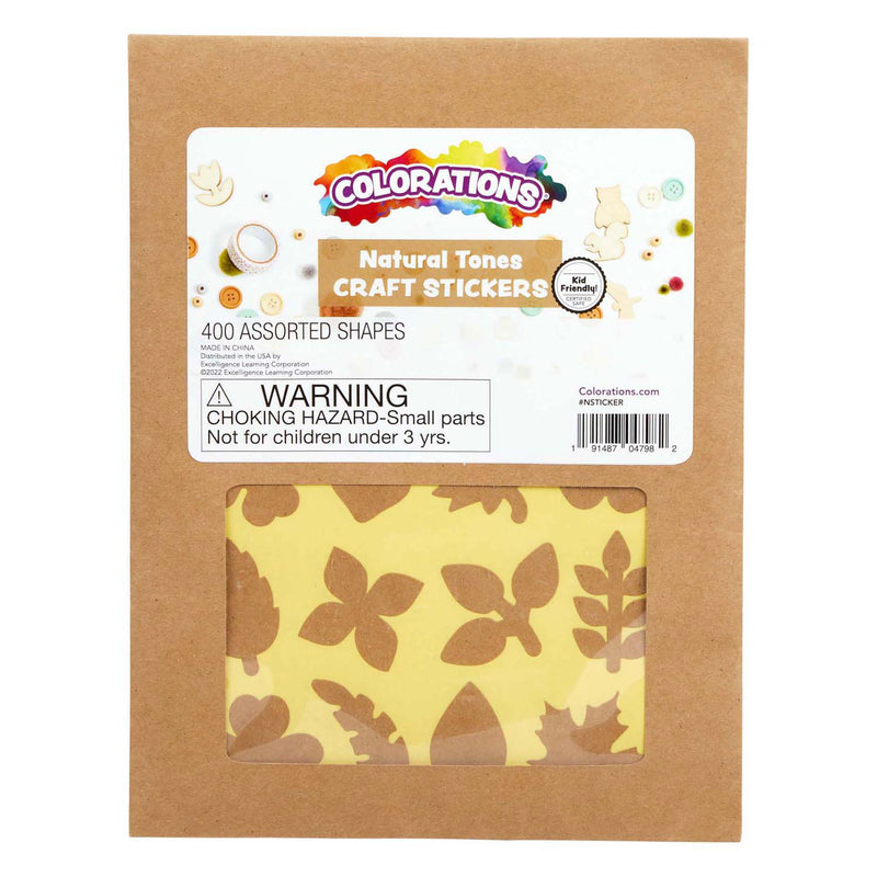 Load image into Gallery viewer, Colorations - botanisch knutselstickers, 400st.
