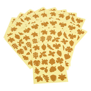 Colorations - botanisch knutselstickers, 400st.