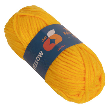 Colorations - acrylgaren 4 mm - 50gr - geel
