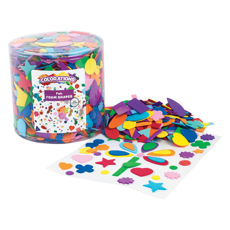 Load image into Gallery viewer, Colorations - foam knutselvormpjes - 227gr.
