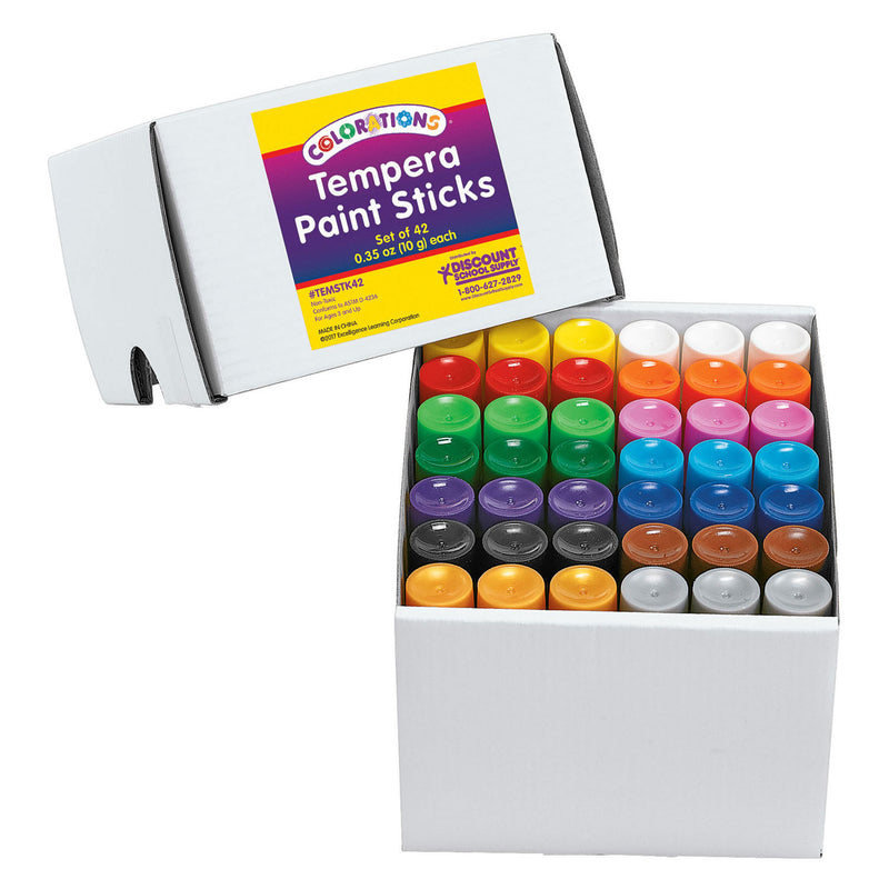 Load image into Gallery viewer, Colorations - tempera verfsticks in 14 kleuren - 42st.
