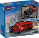 Lego city ev supercar auto bouwpakket met speelgoed voor kinderen met minifiguur - 60486
