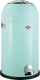 Wesco kickmaster prullenbak | pedaalemmer | 33 liter | metaal - mint | afvalemmer - made in germany