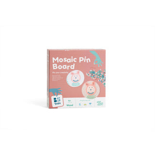 Bs toys insteek mozaïekspel - mozaïek van hout - mozaïekpuzzel - educatief speelgoed - fsc hout - leerspel - geschikt vanaf 4 jaar