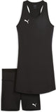 Puma teamgoal dress dames sportjurk - black- white m