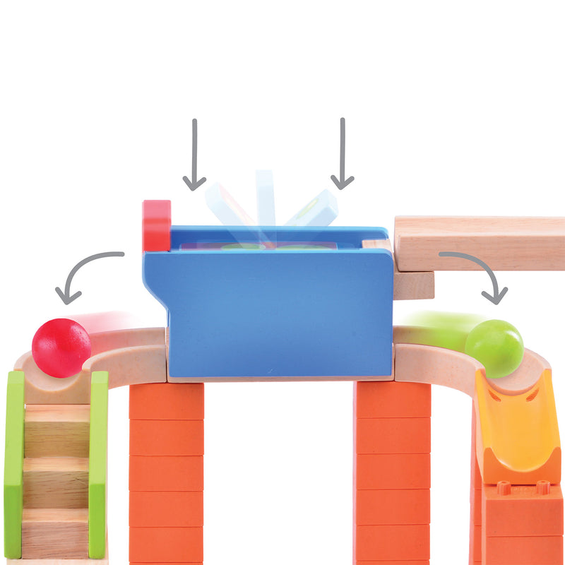 Load image into Gallery viewer, Wonderworld Knikkerbaan Two Way
