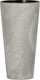 Prosperplast - bloempot - pot met een inzetstuk tubus slim beton - kleur en patroon imiteren beton