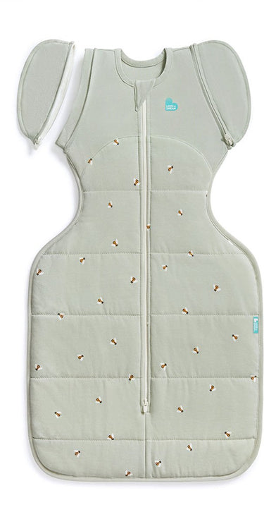 Love to dream ™ babyslaapzak swaddle up™ - inbakeren afbouwen - baby 6-9 maanden - 8.5-11 kg - winter - olive
