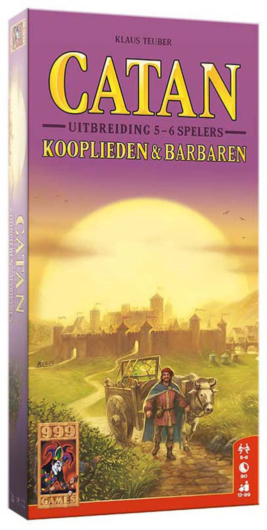 999games 999 games catan: uitbreiding kooplieden barbaren 5 6 spelers bordspel