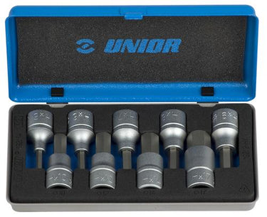 Unior doppenset inbus 1 2'' 192 14