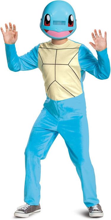 Disguise vegaoo - klassiek pokémon squirtle-kostuum voor kinderen