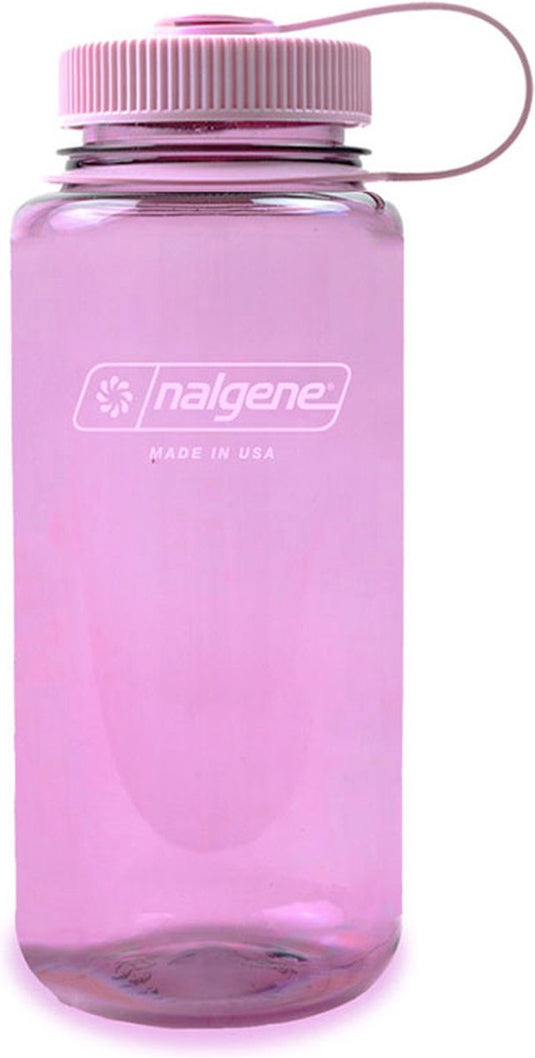 Nalgene - wide mouth bottle - drinkfles - waterfles - lekvrij - 500ml - bpa free - sustain - cherry blossom