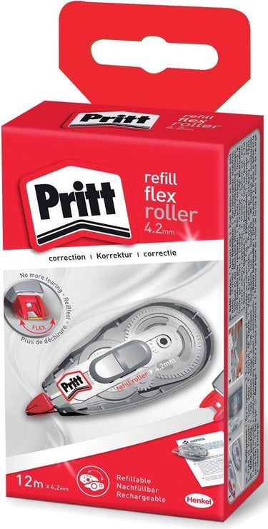 Pritt correctie roller compact | roller 4.2 x 10 mm | kantoor school correctieroller.