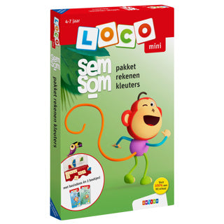 Loco semsom mini pakket rekenen kleuters