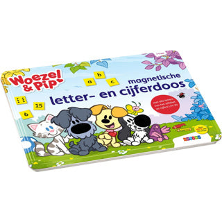 Woezel en pip woezel pip magnetische letter- en cijferdoos