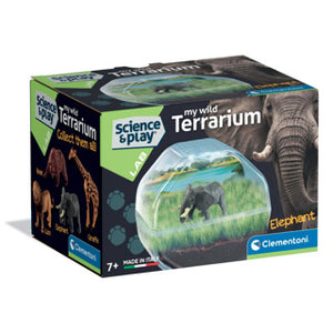 Clementoni wild terrarium olifant | 2 stuks